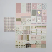 Home Sweet Home LUXE STICKER KIT + light gold foil Simply Gilded