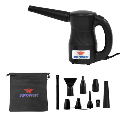 XPOWER A-2S Advanced Electric Duster Inclined Nozzle Versatile Dust ...
