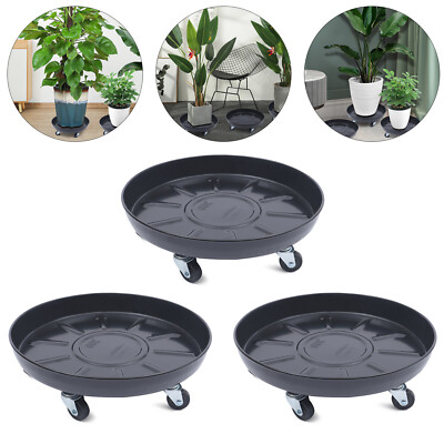 Plant Caddy with 5 Wheels Heavy Duty Plant Stand for Indoor Outdoor Universal