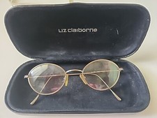 NEW Liz Claiborne LC143 RSE Gold Metal EYEGLASSES GLASSES FRAMES with CASE