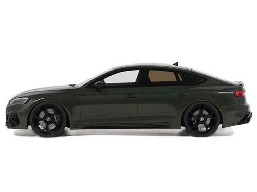 2023 Audi RS 5 Competition Green 1/18 Diecast Model Car GT Spirit CARZ