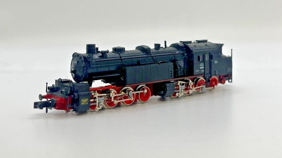 N Scale Arnold 2275 Mallet Black Locomotive No Box - Image 3 of 4