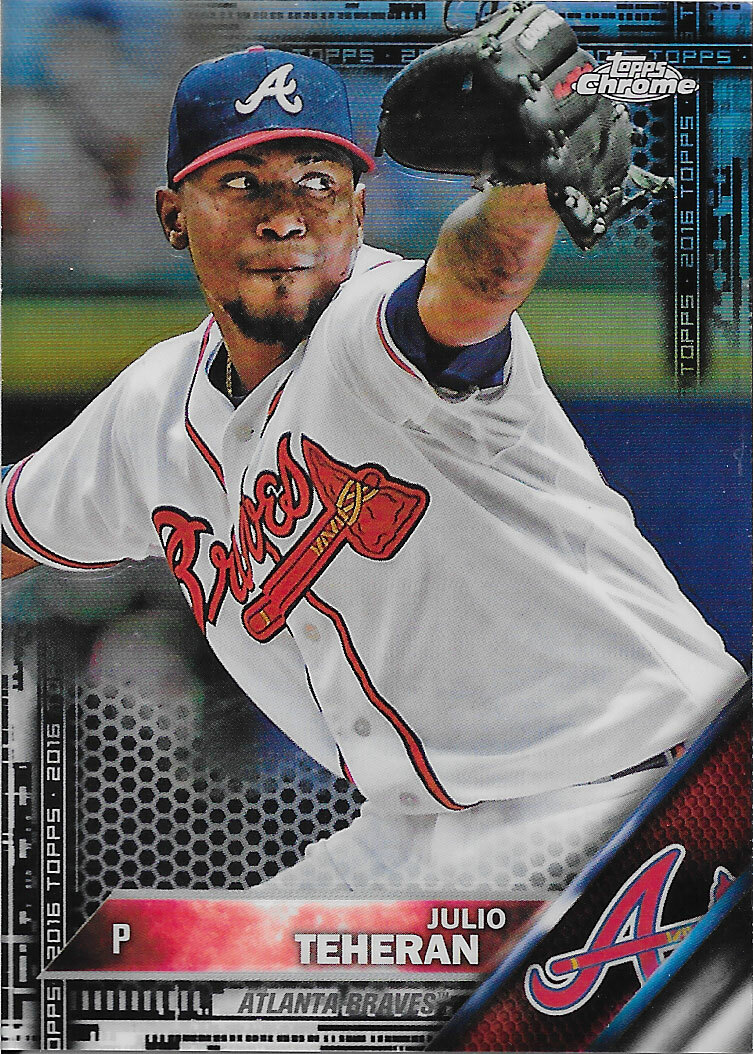 2016 Topps Chrome Black Refractor Parallel cards - You Pick