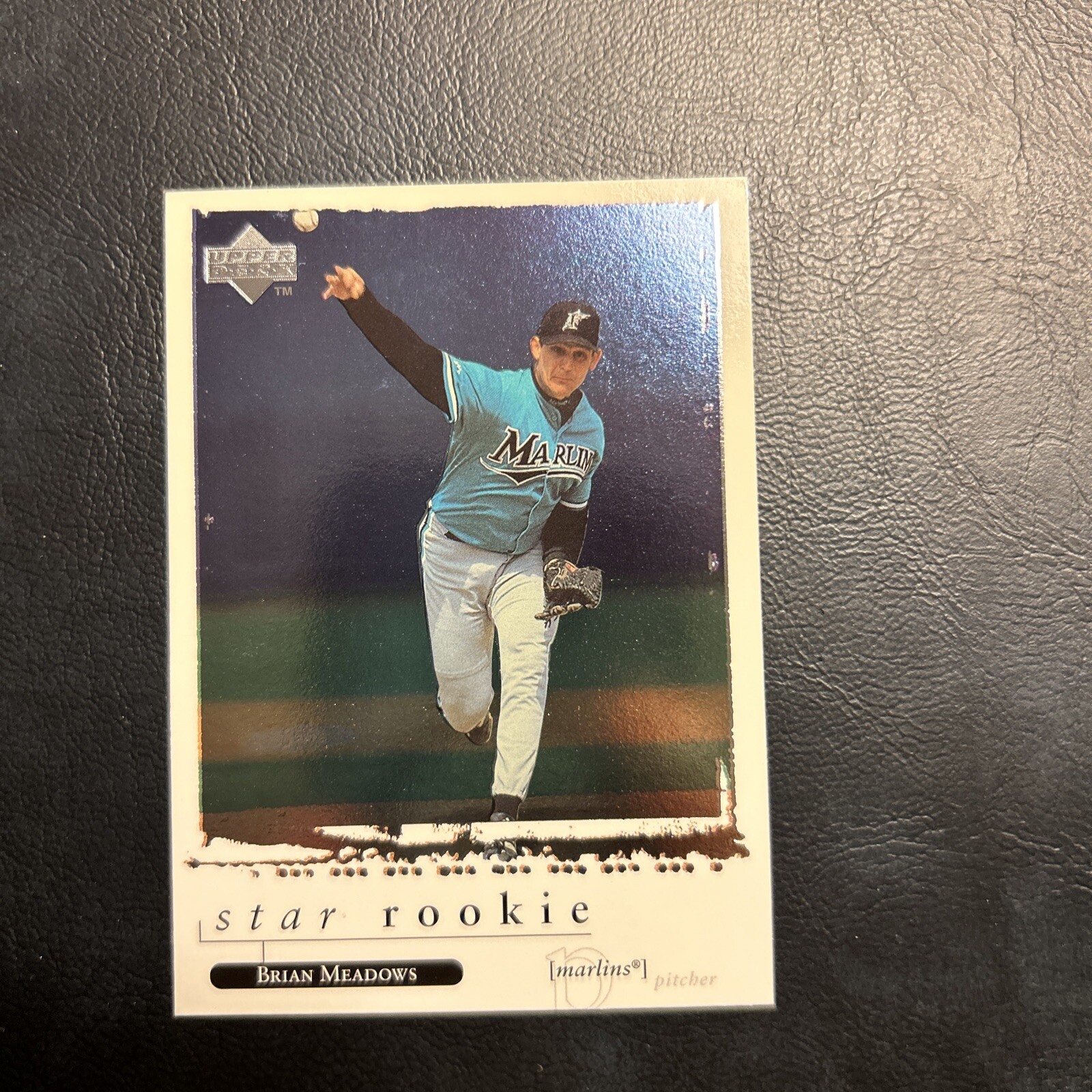 Cno 1998 Upper Deck #597 Brian Meadows, Florida Marlins Star Rookie