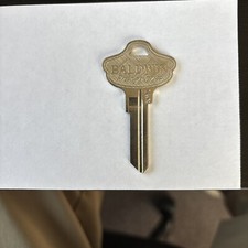 New Uncut Baldwin 41570 Prestige Key Blank