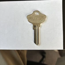NEW & UNCUT Baldwin 41570 Prestige Key Blank
