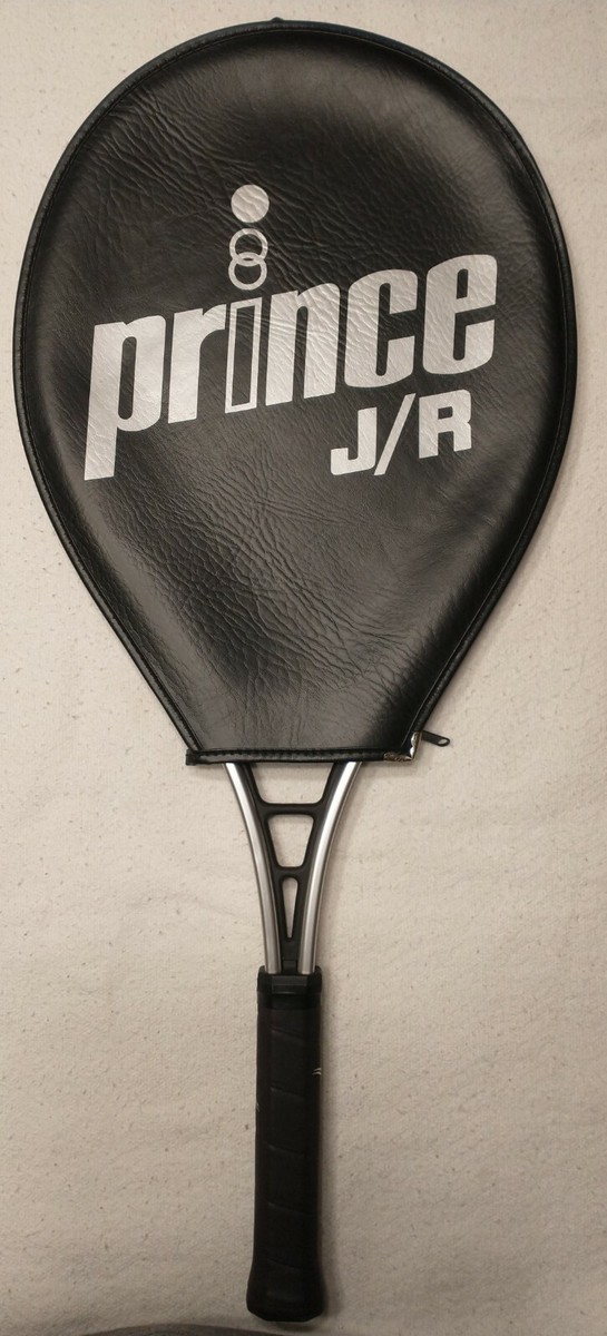 Ancienne Raquette De Tennis Prince 1983 J/R 4 Alu – Argent Et Housse Incluse