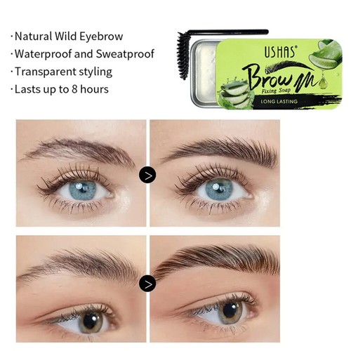 Eyebrow Gel Wax Shaping Styling Soap Long Lasting Eye Brow Makeup with Brush - Picture 7 of 22