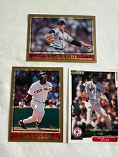 (3) 1998 BASEBALL-TOPPS MO VAUGHN #14-TOPPS S.AVERY #114-COLL. CHOICE S.AVERY#48