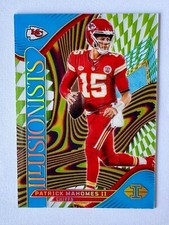 2024 Illusions Patrick Mahomes “Illusionists” Light Blue Parallel Card SP #/299