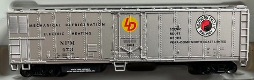 REFRIGERADOR LATERAL LISO ATHEARN 7551 HO NORTH PACIFIC SILVER 50 ft NPM 473 RTR KD | Zustand: New