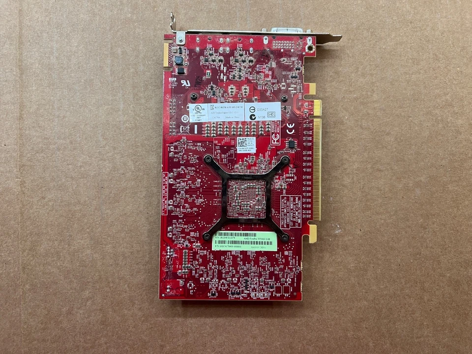 DELL AMD FirePro W5000 2GB GDDR5 Full Profile Graphics Card 0WJ2JT Dual DVI - Image 2 of 4