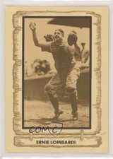 1980 Cramer Baseball Legends Series 1 Ernie Lombardi #11 HOF te2