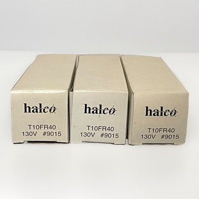 (3) Replacement Bulb for HALCO 9015 40W 130V Frosted Bulbs T10FR40 TESTED