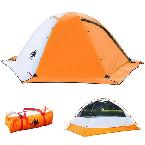 4 Season Backpacking Tent 2 Person Ultralight Waterproof Winter Camping Tent - Picture 9 of 10