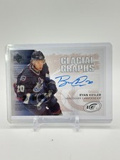 2005-06 Upper Deck Ice Ryan Kesler Glacial Graphs Auto #GG-RK Vancouver Canucks