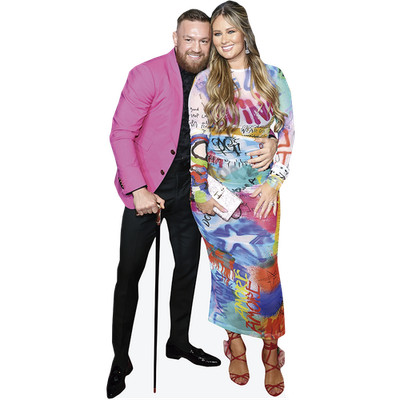 Conor McGregor und Dee Devlin (Duo) Mini Celebrity Cutout