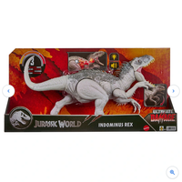 Jurassic World Indominus Rex Dinosaurier Dino Mattel Licht Und Sound Neu & Ovp