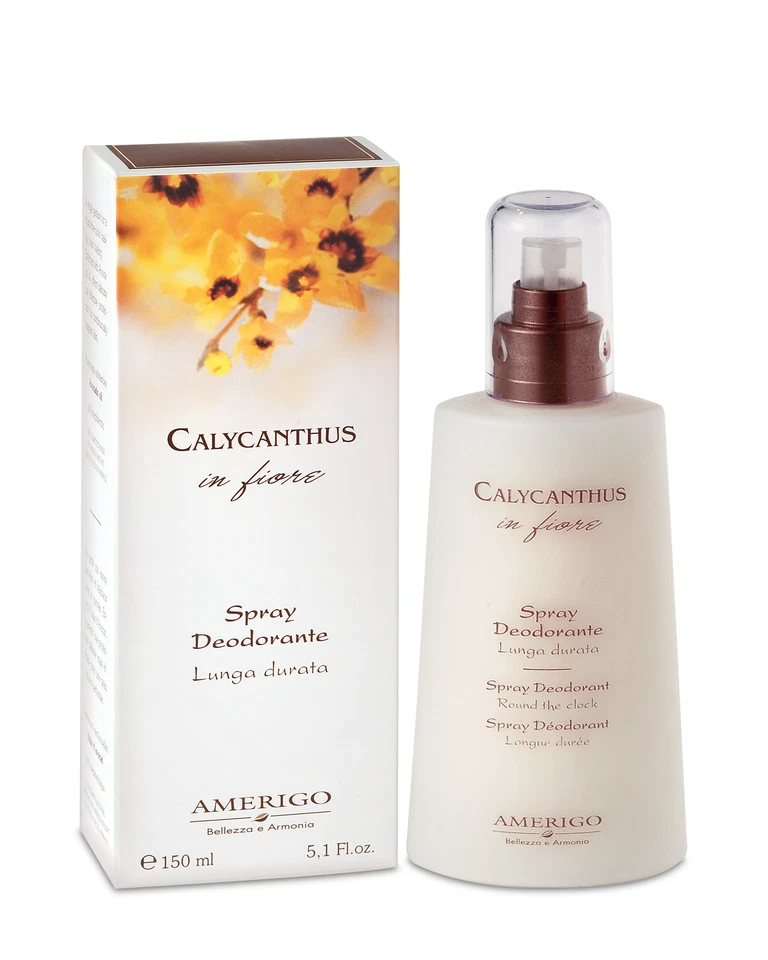 Kit Amerigo Calycanthus in fiore Bagnocrema  + Eau de Parfum  + deodorante spray - Immagine 4 di 4