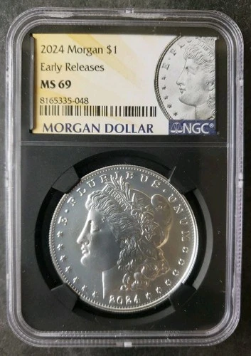 2024 $1 Morgan Silver Dollar NGC MS69