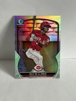 Elly De La Cruz 2023 Bowman Chrome Prospects Lunar Glow RC #BCP-65 Reds