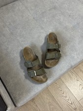 Birkenstock Men's Arizona Vegan Suede Sandals Slide Model 1024550