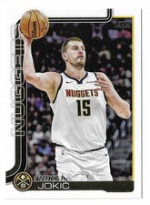 2025-26 Topps Basketball Nikola Jokic Card #101 Denver Nuggets MVP