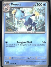 Dewott 022/086 Pokemon Svasato Bianco Comune Quasi Nuovo