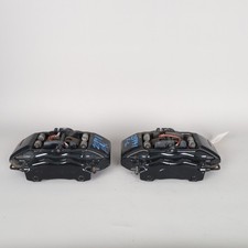 1999-2012 Porsche 911 996 Front Brake Calipers Brembo Set Pair Black Oem