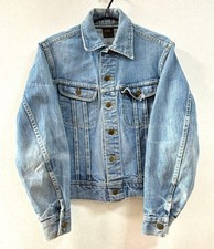 Lee 101J Denim Jacket Vintage 70s Made in USA Light Outerwear M From Japan