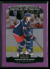 2022-23 O-Pee-Chee Platinum - Marquee Rookies Marcus Bjork #261 Matte Pink (RC)