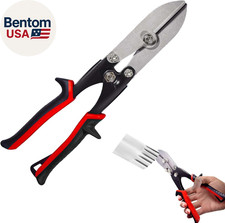 5 Blade Sheet Metal Crimper,Blade Pipe Crimper, Gutter Crimping Tool, Duct Crimp