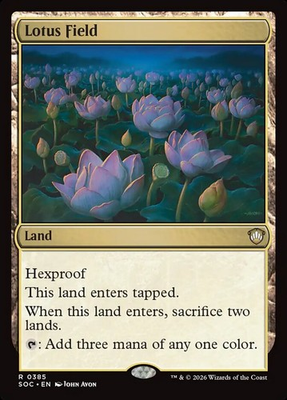 #ad #ad Lotus Field 385 NM Secrets of Strixhaven MTG $5.99
