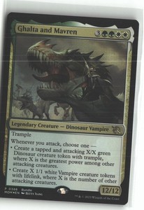 Ghalta and Mavren Promo Foil March of the Machine #386