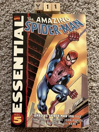 Essential: The Amazing Spider-Man Vol 5 TPB (2002) Marvel Comics Damaged