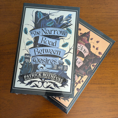 Patrick Rothfuss SIGNED & NUMBERED 2-Book Set    Narrow Road  Slow Regard of 