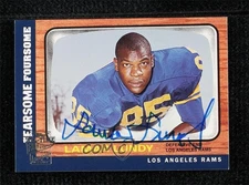 2004 Topps All-Time Fan Favorites Auto Lamar Lundy #LL Auto