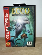 Ecco: The Tides of Time (Sega Genesis, 1994) Complete TESTED Works