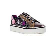 Madden NYC Shoe Big Girls Size 4 Gold Silver Butterfly Bling Junie Glitter Pink