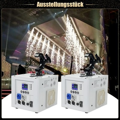2X 800W Cold Spark Fountain Machine Hanging Upside Down for Wedding Stage
