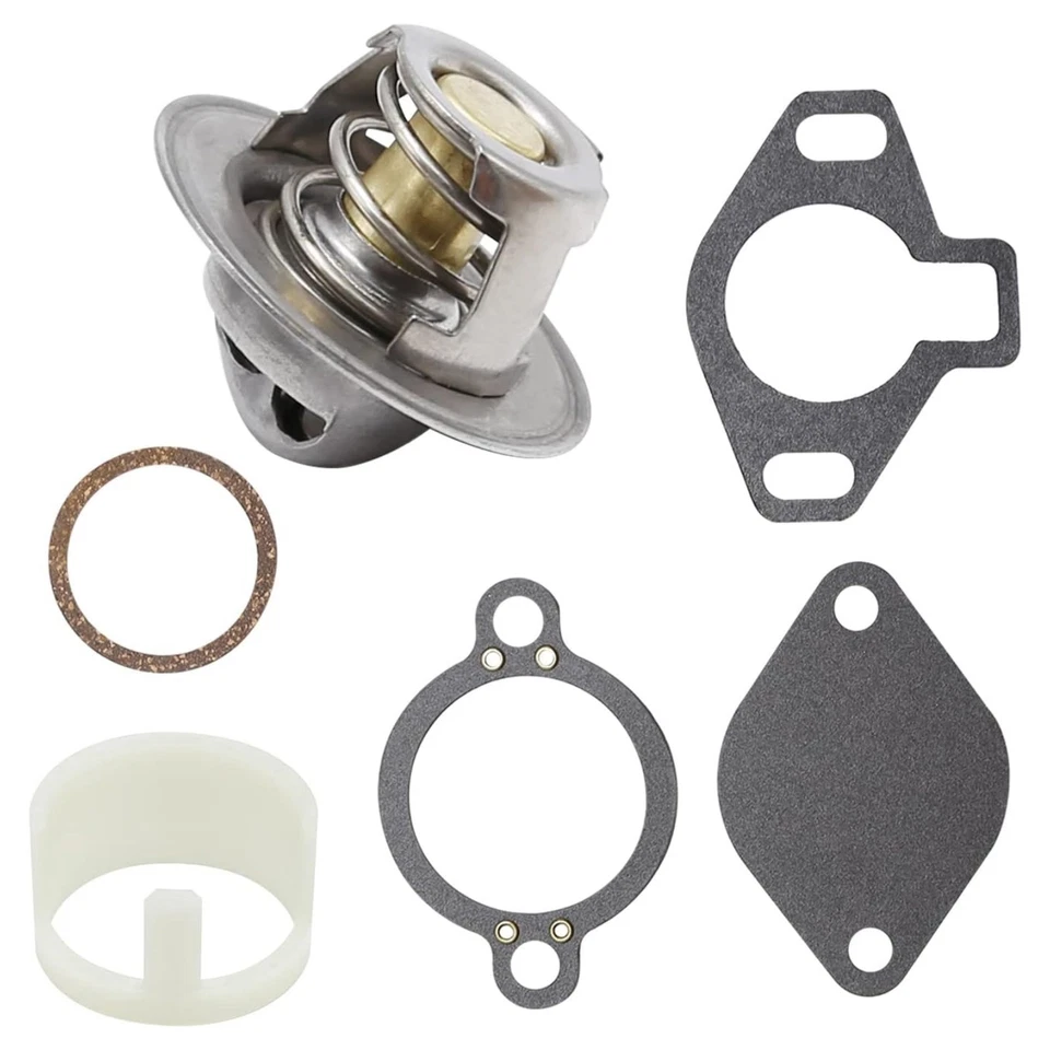 Thermostat Kit Accessories for Mercruiser V6&V8 For GM Engines 4.3L 5.0L 5.7L - Image 3 of 4