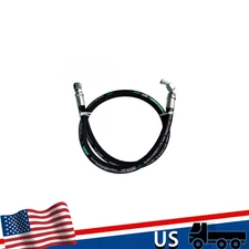 Haichy Hydraulic Hose Swivel Assembly 1/2”with Female JIC X90° , 48IN, 3988 psi