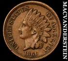 1861 CN Indian Head Cent - Scarce  Extra Fine  Semi-key  Better Date  #J8270
