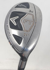 Callaway FT Fusion Tech 3H 21° Hybrid Fujikura M Fit On Graphite S Flex RH