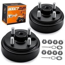 EZGO Brake Drum Hub Assembly, Golf Cart Brake Drums for EZGO TXT 1982-UP