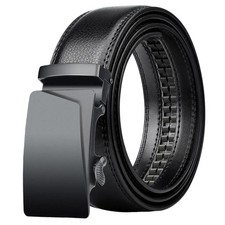 Leather Waist Belt Split Leather Automatic Buckle Long Size 3.5cm Men's Belts