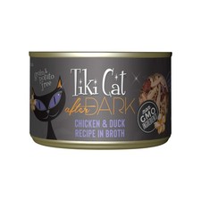 Tiki Cat After Dark Chicken & Duck Wet Cat Food 5.5oz 8-Pack High-Protein Non-GM