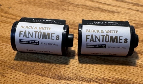Lomography Fantome 8 Black And White 35mm Film 8 ISO  2 rolls                397