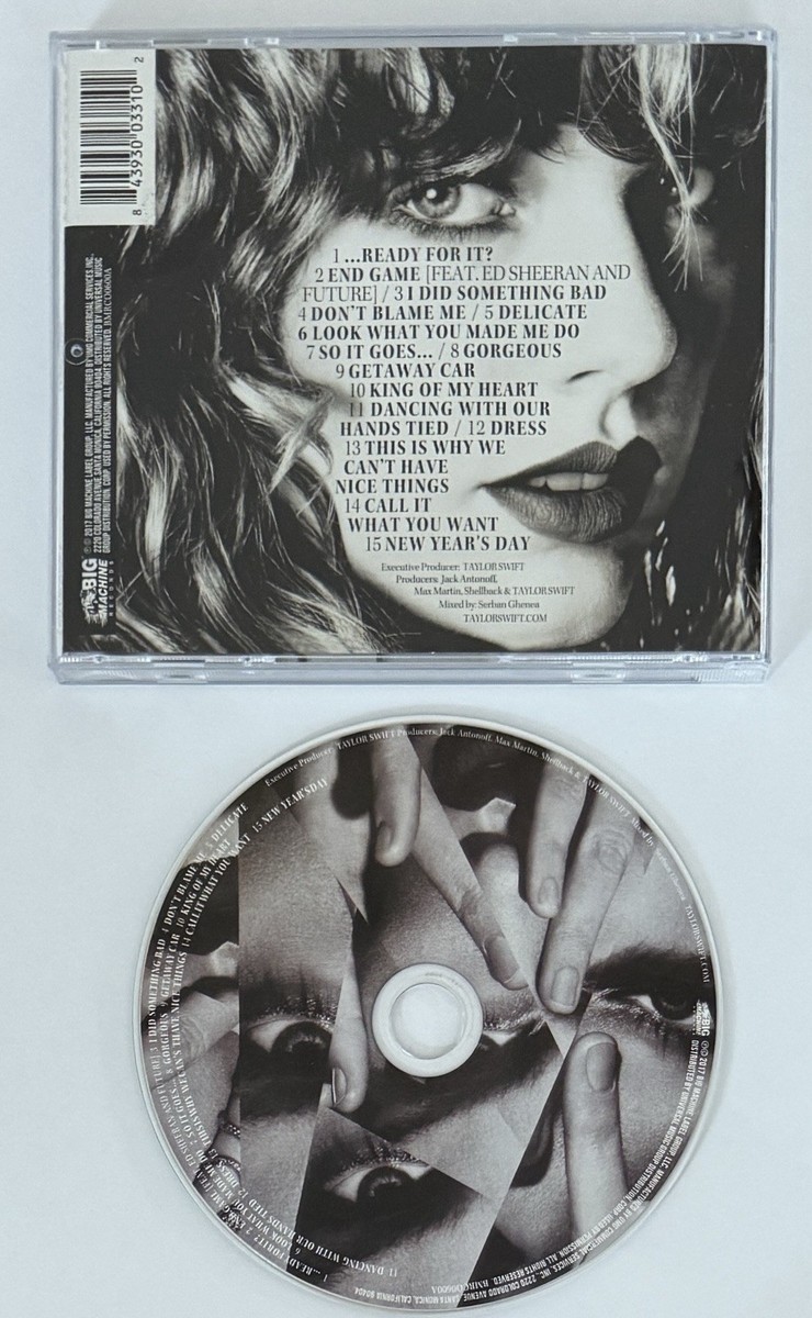 TAYLOR SWIFT Reputation CD & SIGNED Autographed Photo Photograph