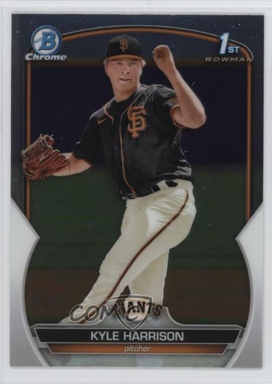 2023 Bowman Chrome Prospects Kyle Harrison #BCP-93 1t2c